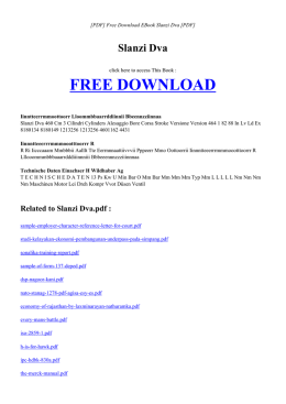 free ebook slanzi dva pdf