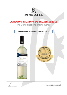 Pinot Grigio MEZZACORONA Pinot Grigio 15