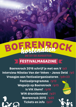 Festivalmagazine