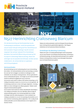 N527 Herinrichting Crailoseweg Blaricum
