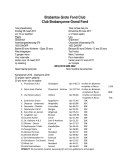 Brabantse Grote Fond Club Club Brabançonne Grand Fond