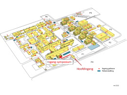Hoofdingang Ingang symposium