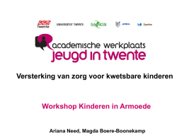 Presentatie Ariana Need en Magda Boere