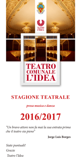 Scarica file - Teatro L`Idea