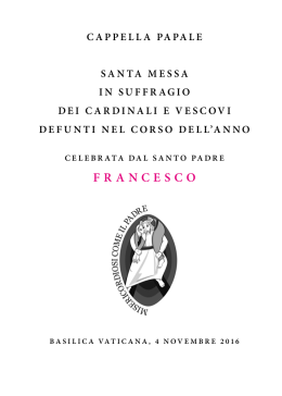 francesco - La Santa Sede