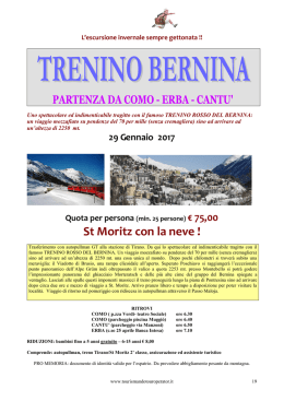Trenino del Bernina