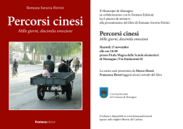 Percorsi cinesi