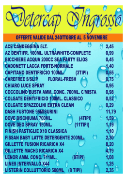 offerte volantino 24 ottobre