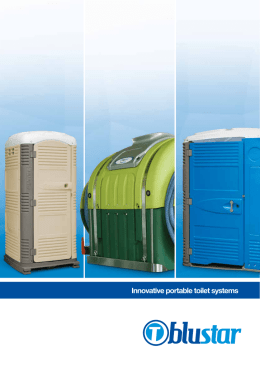 Innovative portable toilet systems