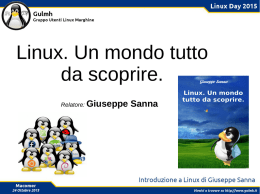 Introduzione a Linux