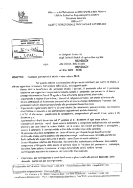Permessi per motivi di studio