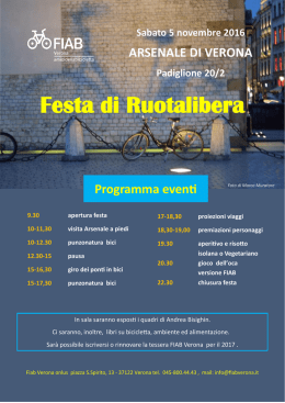 Festa di Ruotalibera - Amici della Bicicletta