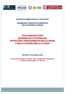 Locandina seminario didattico Treviso