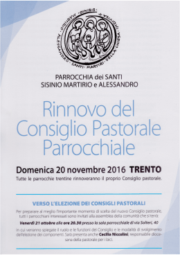 scheda di segnalazione candidatura