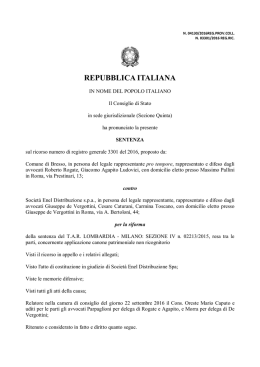 repubblica italiana - Finanza Territoriale