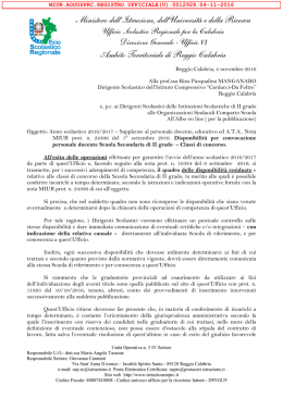 uo3-20161104-12928 - Ufficio VI – Ambito territoriale di Reggio