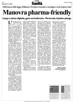 Leggi l`articolo - Fimmg - Sezione provinciale di Roma