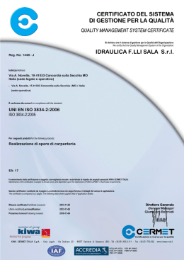 UNI EN ISO 3834-2:2006