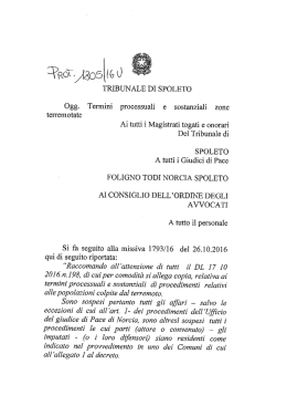 - Ordine degli Avvocati di Spoleto