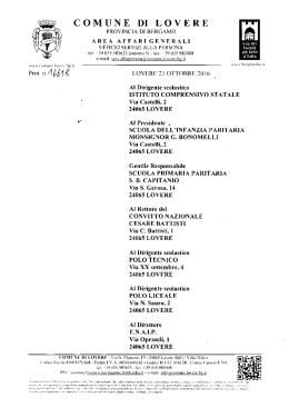 4 novembre 2016 - Istituto Decio Celeri
