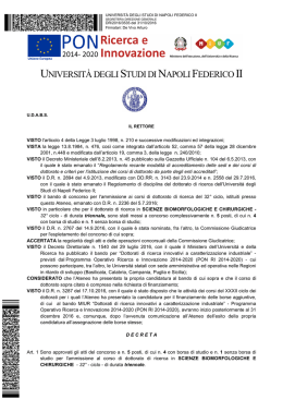 scienze biomorfologiche e chirurgiche