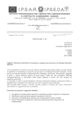Leggi la circolare