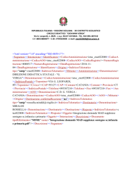 segnatura-domande-mad-sostegno - Circolo Didattico "Giovanni