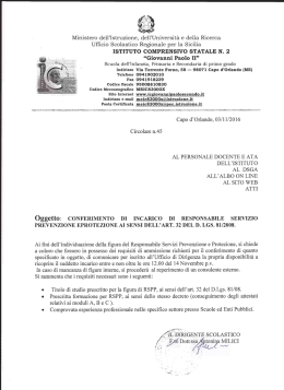 Leggi circolare - Istituto Comprensivo Giovanni Paolo II Capo D