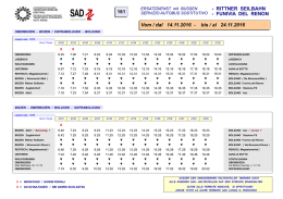161 - RITTNER SEILBAHN Vom / dal 14.11.2016