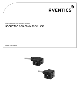 Connettori con cavo serie CN1