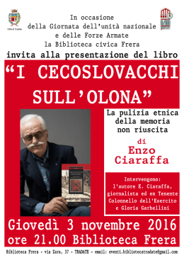 I cecoslovacchi sull`Olona