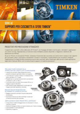 UC-Series Ball Bearing Housed Units Sell Sheet