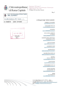 Verifica sede-eventi sismici