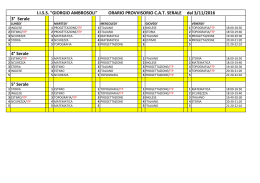3&deg; Serale - IISS "G. Ambrosoli"