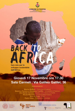 Volantino - Back to Africa