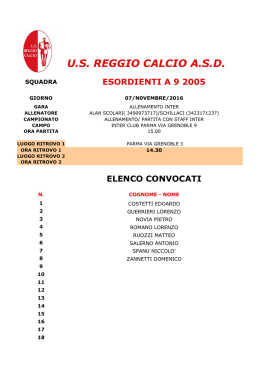 (INTER CLUB 15:00) Allenamento Inter