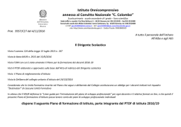 Piano di formazione di Istituto