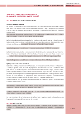 scarica l`estratto delle CGA sezione altri danni ai beni