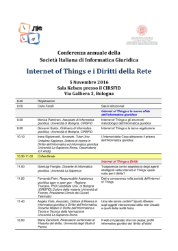 5 - SIIG Società Italiana di Informatica Giuridica