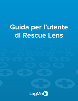 Guida per l`utente di Rescue Lens