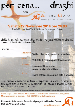 Per Cena Draghi