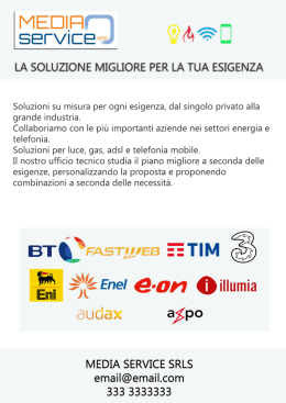 Page 1 N/ED|- ~ EETVĪTE - A, as II LA SOLUZIONE MIGLIORE PER