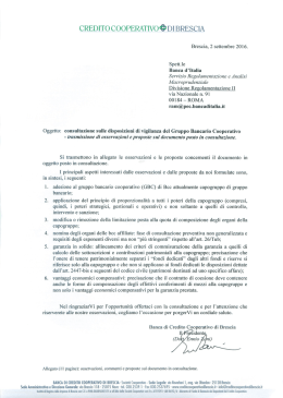Credito cooperativo di Brescia pdf 1.1 MB