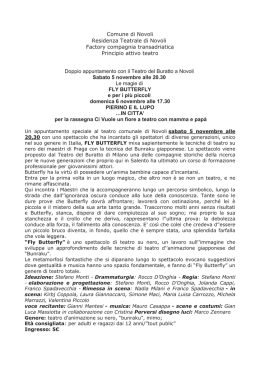 NOVOLI Doppio appuntamento con il Teatro del Buratto