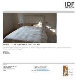 letti classici di lusso - 3615 LETTO MATRIMONIALE