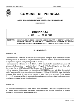 Ordinanza1181 - Direzione Didattica III Circolo