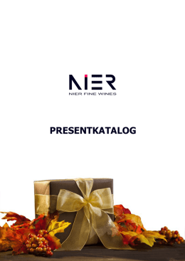 presentkatalog - Nier Fine Wines