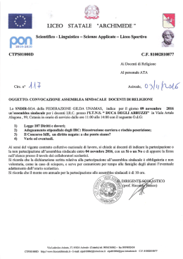 117- CONVOCAZIONE ASSEMBLEA