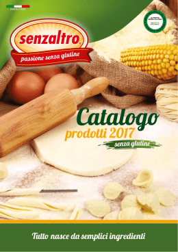 Catalogo - Senzaltro