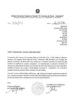 comunicazione - S. Caterina